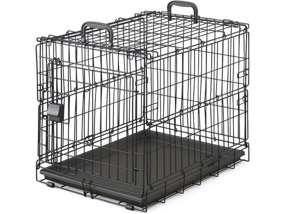 ●適合犬サイズ（目安）：小型犬〜中型犬（トイプードル、ミニチュアダックス、コーギーなど）●商品サイズ（約）：幅４６０×奥行６３０×高さ５００ｍｍ●折りたたみ時サイズ（約）：４６０×６１０×１１０ｍｍ●