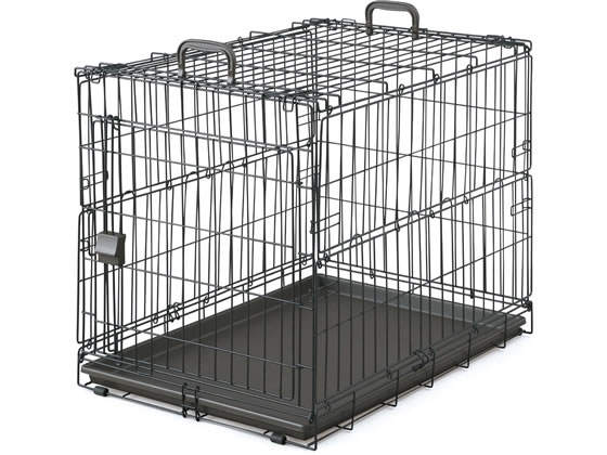 ●適合犬サイズ（目安）：中型犬（コーギー、ミニチュアシュナウザー、柴犬など）●商品サイズ（約）：幅５４５×奥行７７０×高さ６０５ｍｍ●折りたたみ時サイズ（約）：５４５×７５５×１１５ｍｍ●入口サイズ（