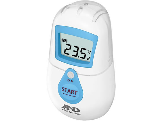 エー・アンド・デイ 非接触体温計でこピッとブルー UTR-701A-JC【管理