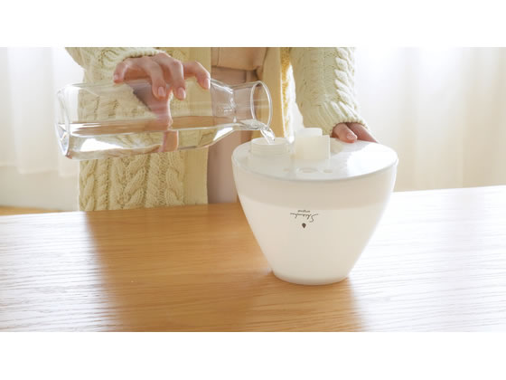 アピックス SHIZUKU original 超音波式アロマ加湿器 ブラウン ASZ-3326