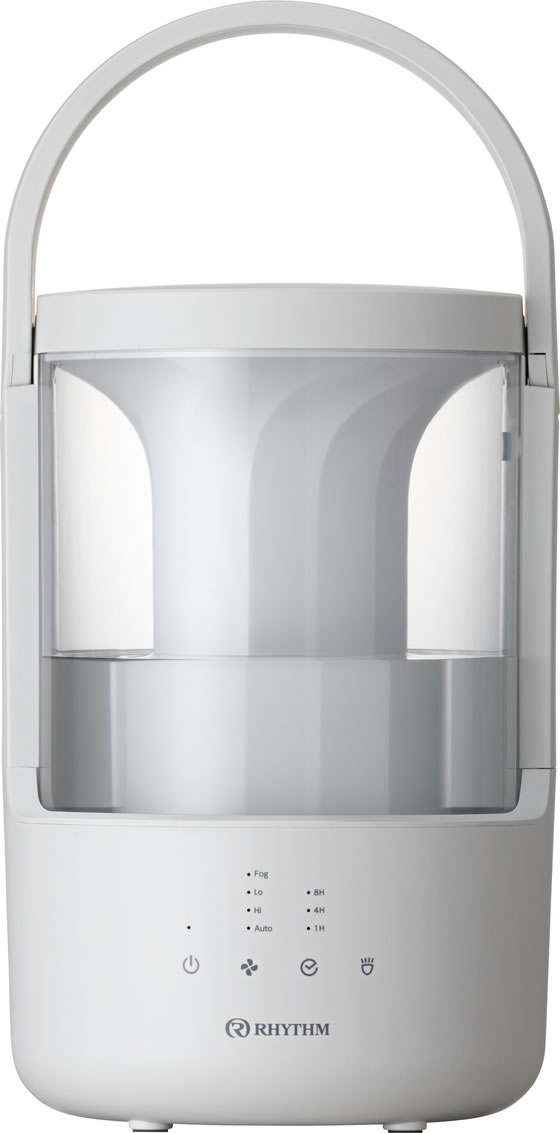 リズム MIST250 超音波加湿器 250mL h 容量2L ライトグレー