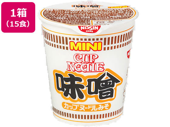 日清食品 カップヌードル味噌ミニ 15個 通販【フォレストウェイ】
