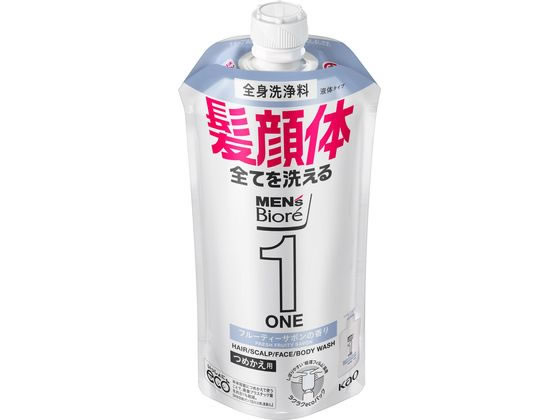 ●仕様：つめかえ用 ３４０ｍＬ●タイプ：男性用全身洗浄料●香り：清潔感のある"フルーティサボン"の香り生産国：日本商品区分：化粧品メーカー：花王株式会社