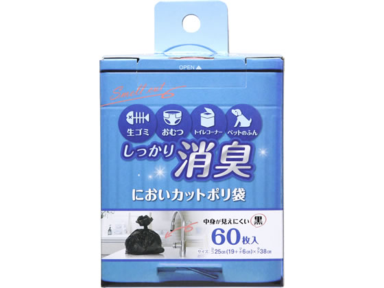 ●サイズ：２５０×３８０ｍｍ（厚さ０．００１３ｍｍ）●耐冷温度：−３０℃●材質：ポリエチレン（消臭剤ＬＮＲ２００添加）●生産国：タイ製●注文単位：１箱（６０枚）