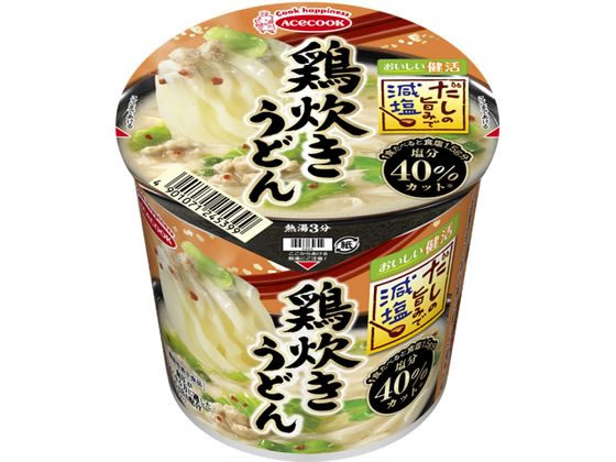 エースコック だしの旨みで減塩 鶏炊きうどん 通販【フォレストウェイ】