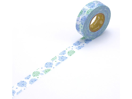 ニチバン Petit joie マスキングテープ あじさい PJMT-15S024 通販