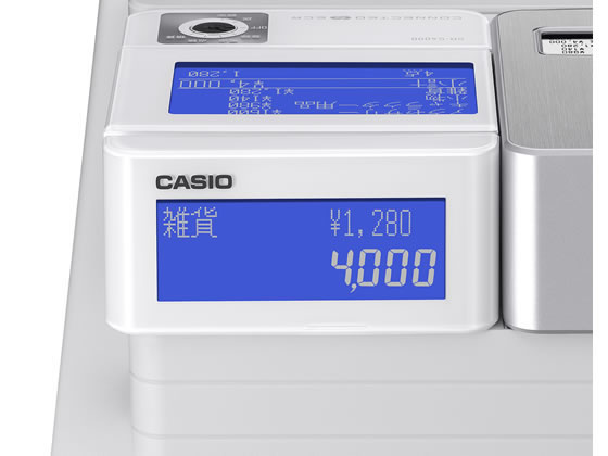 カシオ 電子レジスター 部門 ホワイト    y