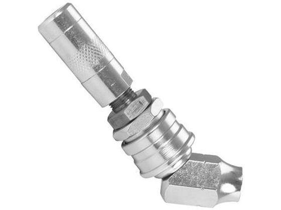 ●仕様：３６０°回転スイベル付●ノズルねじサイズ：Ｍ１０×１●ノズル径：１７ｍｍ●使用圧力：２０．７ＭＰａまで●３６０°回転するので、好きな角度に調節できます。●４５°の位置でロックできます。●ナット