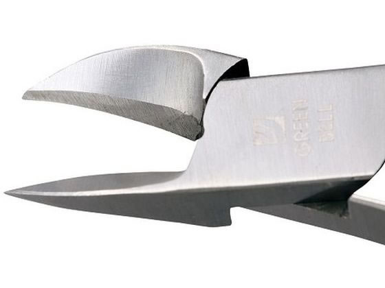 グリーンベル ニッパ爪切り(爪飛びガード付き) 7-2853-01 通販