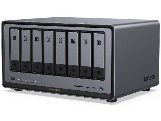 UGREEN NAS�X�g���[�W NASync SATA8�x�C 272TB�Ή� DXP8800PLUS