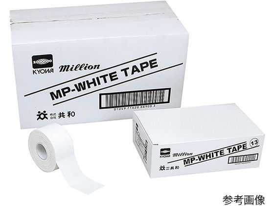 ���a MP�z���C�g�e�[�v(�e�[�s���O�E�z���C�g�e�[�v)19mm�~9.15m 1��(18����) 7-3295-02