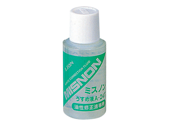 ●容量：２４ｍｌ●共用タイプ専用うすめ液。