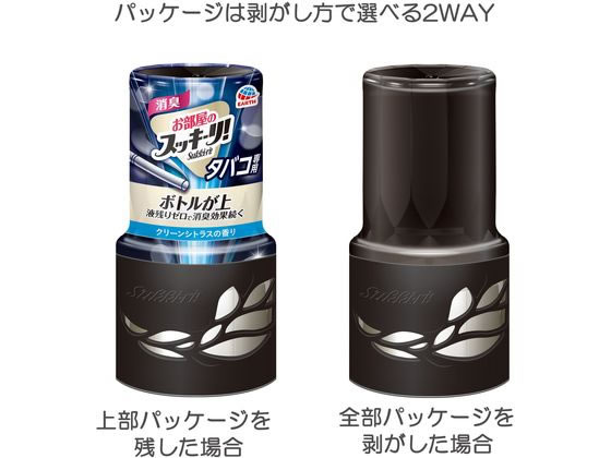 アース製薬 お部屋のスッキーリ! タバコ用 400ml【通販フォレストウェイ】