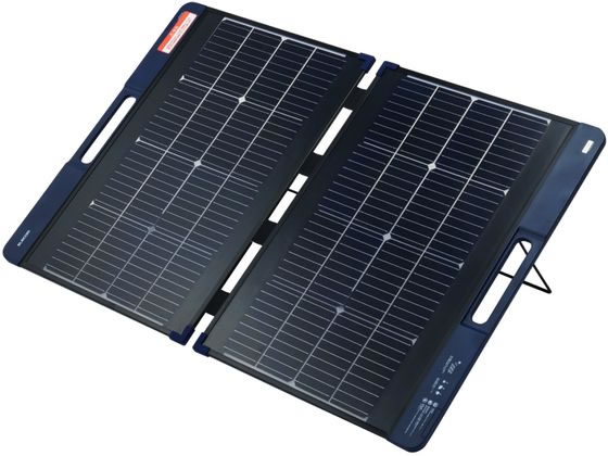 エレコム ソーラーパネル ポータブル電源用 100W ネイビー 通販