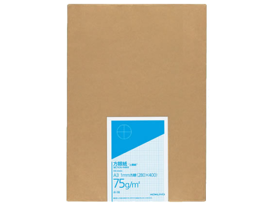 ●サイズ：Ａ３（２９７×４２０ｍｍ）●枚数：単葉（１００枚）●刷り色：ブルー●注文単位：１冊●書きやすい上質紙の１ｍｍ方眼です。