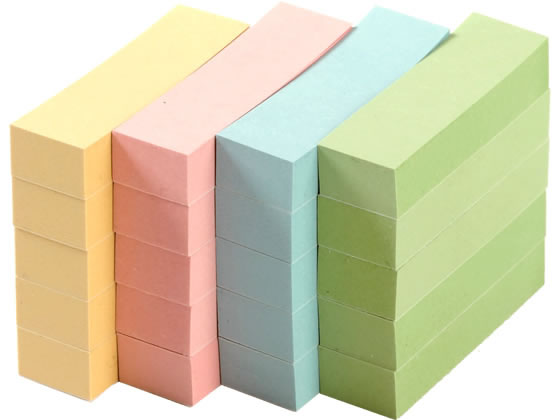 Forestway 強粘着ふせん 50×15 4色ミックス 20冊 通販【フォレストウェイ】