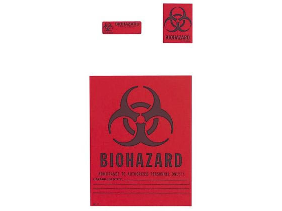 �o�C�I�n�U�[�h���x�� 23-2953-01 Shamrock Labels SBH-3(10�}�C)195X254MM