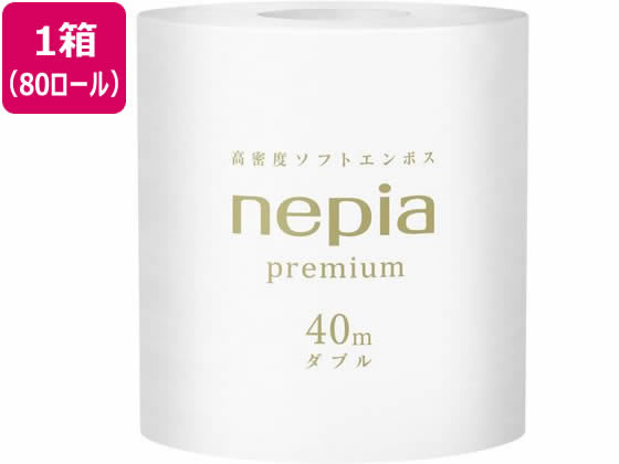 ●ダブル（二枚重ね）●紙幅：１１４ｍｍ●長さ：４０ｍ●材質：フレッシュパルプ１００％●高密度ソフトエンボス●注文単位：１箱（８０ロール）