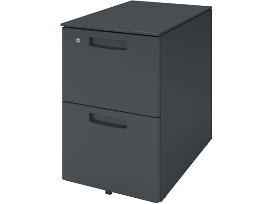 ●品番：TKG-A2E6AN3●外寸法：幅３９５×奥行６０２×高さ６００ｍｍ●引出内寸法：幅３１８×奥行（上段）４３５（下段）５４０×高さ２６５ｍｍ●天板厚さ：９ｍｍ●材質：天板／スチール（焼付塗装）