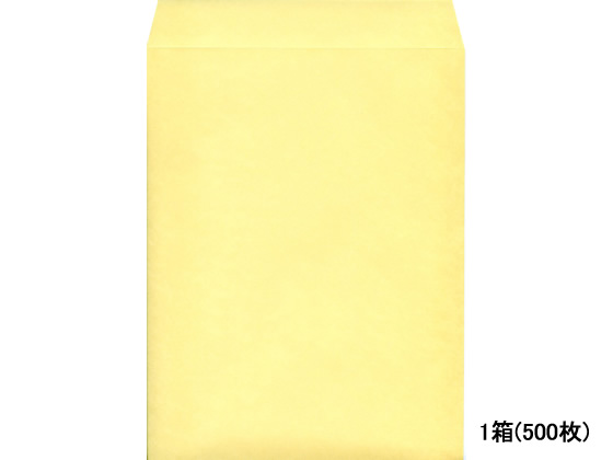 ●色：クリーム●規格サイズ：角３●寸法：縦２７７×横２１６ｍｍ●紙厚：８５ｇ／m2●郵便番号枠なし●口糊：なし●貼り合わせ：サイド貼り●注文単位：１箱（５００枚）