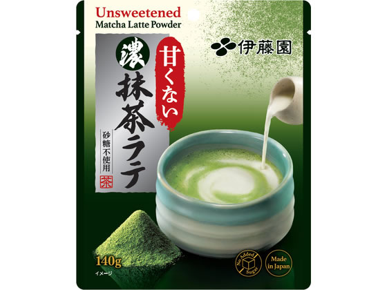 ラテでございます！ 訳アリ)伊藤園 甘くない濃い抹茶ラテ 140g 通販【フォレストウェイ】