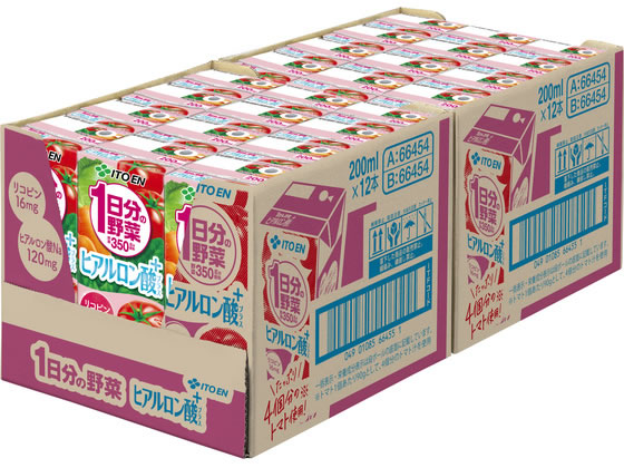 伊藤園 1日分の野菜 ヒアルロン酸プラス 200mL×24本 通販【フォレスト