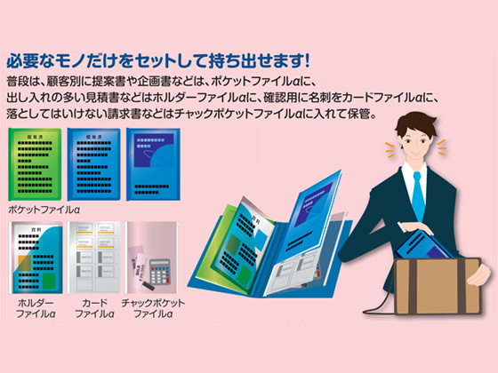 コクヨ クリヤーブックα（ノビータα）追加式 A4タテ 24ポケット付属 ライトグリーン ラ-NT24LG 1セット（10冊） コクヨ クリヤーブックα ＜ノビータα＞ 追加式の通販｜カウネット