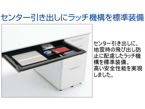 コクヨ iSデスク 両袖デスク A4B4タイプ W1500×D700 ホワイト 通販
