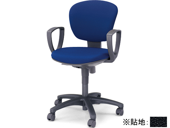 ●品番：CR-G219F4HSNB6-VN●外寸法：幅５９５×奥行５８５×高さ８００〜９１０ｍｍ●座面高さ：４０５〜５１５ｍｍ●座面寸法：幅４７０×奥行４５０ｍｍ●材質：背／（背板）ポリプロピレン（背