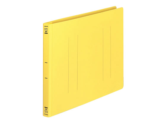 コクヨ フラットファイルPP A4ヨコ とじ厚15mm 黄 フ-H15Y 通販