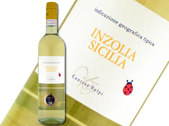 ●オーガニックワイン●白●内容量：７５０ｍｌ●度数：１２．５度●辛口●生産国：イタリア●生産地域：シチリア●品種：インゾリア●生産者：カンティーネ ヴォルピ●飲み頃温度：８−１０℃●栓：スクリューキャ