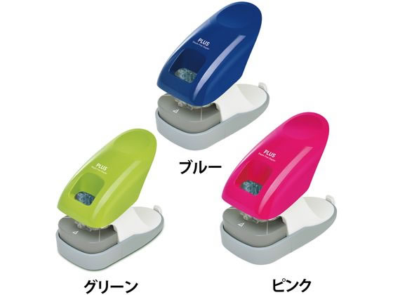 クリエイティブメモリーズ*ダブりなしペーパーセット81枚/12インチ プラス 針なしホッチキス ペーパークリンチ卓上型 12枚とじ