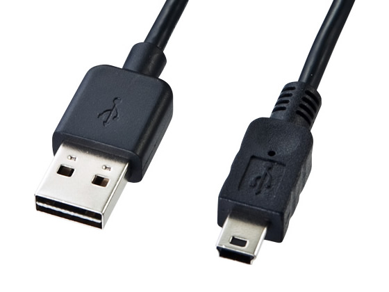 ●色：ブラック●長さ：１ｍ●コネクタ形状：ＵＳＢ Ａコネクタオス−ミニＵＳＢ Ｂコネクタ（５ｐｉｎ）オス●ケーブル直径：３．８ｍｍ●ケーブル規格（ＵＬ）：ＵＬ２７２５●対応機種：ＵＳＢポートを持つ機種