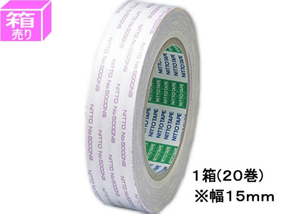 ●ＮＯ．５０００ＮＳ●サイズ：幅１５ｍｍ×長さ２０ｍ●厚さ：０．１６ｍｍ●用途：金属や硬質プラスチック、ガラス面へのポスターやカレンダー、各種プレートの接着。紙工作や木工作の仮止め、接着。ＯＡ機器や家