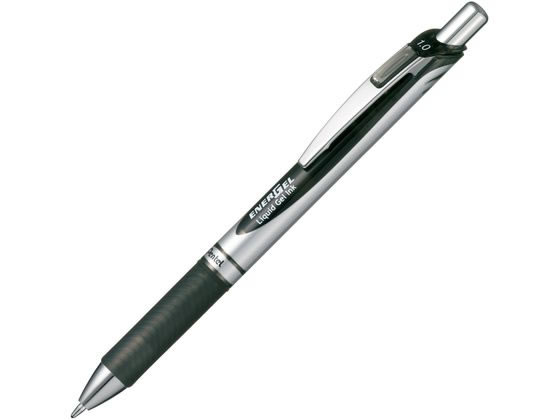 ぺんてる ノック式 エナージェル 1.0mm 黒 BL80-A 通販【フォレスト