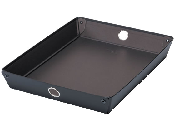 リヒトラブ スタッキングトレー 角2封筒対応 A4 黒 A-340-24 通販