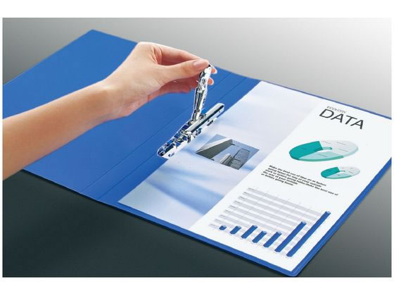 コクヨ レバーファイル〈Eze〉 A4タテ とじ厚12mm 赤 フ-U330R 通販