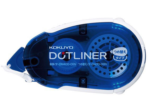 直送・代引不可 (まとめ）コクヨ テープのり ドットライナー紙配合プラ