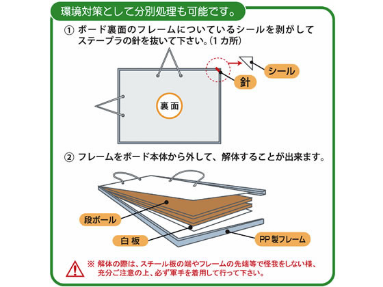 マグエックス ホワイトボードMX A2サイズ(440×600mm) MXWH-A2 通販