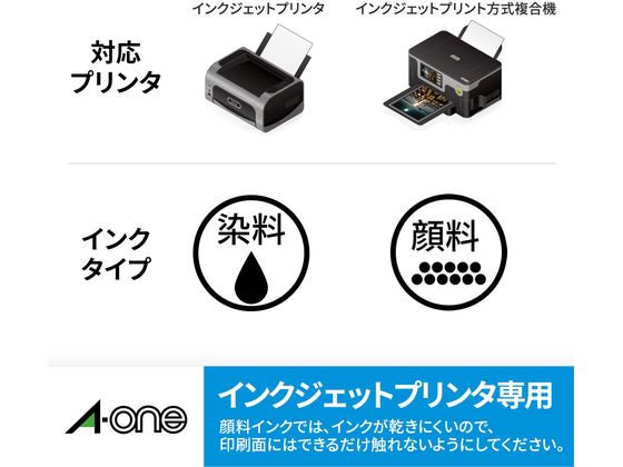 エーワン IJ用ラベルA4 ノーカット 20枚 28907 通販【フォレスト