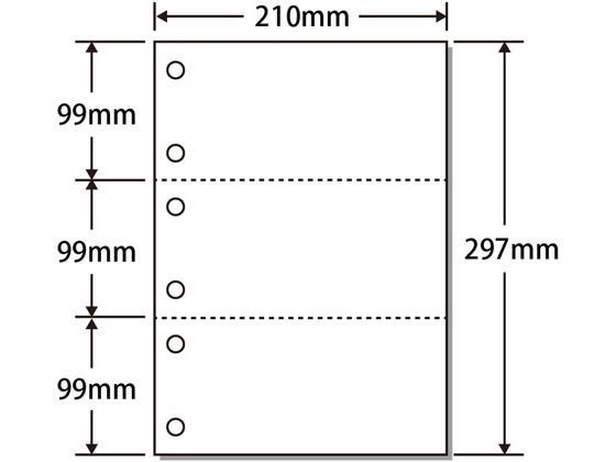 �}���`�v�����^���[ A4 ���� 3�� 6�� 100�� A4HF3-6