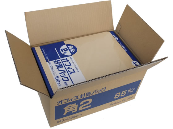 クラフト封筒 角2 85g／m2 500枚 K85-K2 通販【フォレストウェイ】