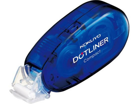 コクヨ テープのり ドットライナーコンパクト 本体 青 通販
