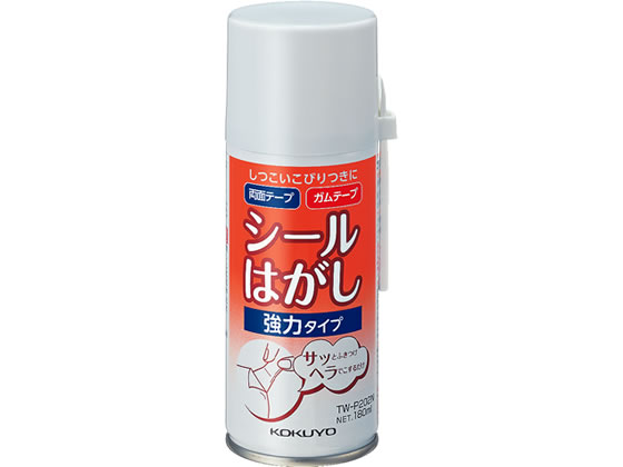 ●容量：１８０ｍｌ●容器外寸法：φ５３×１４８ｍｍ●付属品：ヘラ１本●両面テープやガムテープなどのこびりついたテープをはがし、頑固な汚れを落とす強力タイプ※一度はがしたシールやテープは再度ご使用いただ