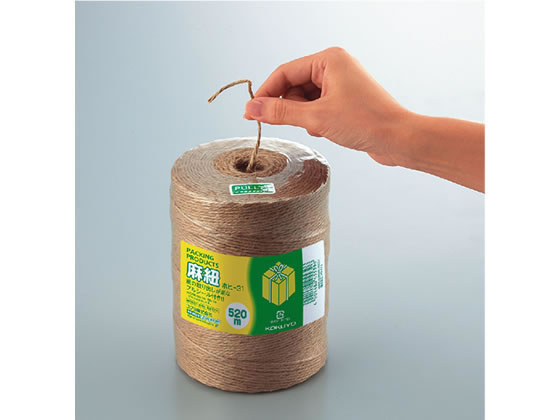 コクヨ 麻紐 2mm×520m巻 ホヒ-31 通販【フォレストウェイ】