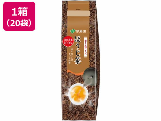 伊藤園 ホームサイズ ほうじ茶 100g×20袋 通販【フォレストウェイ】
