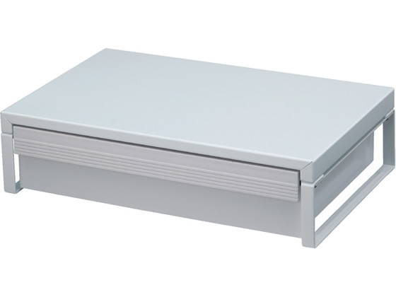 リヒトラブ 机上台 幅390mm 引出し付 白 A7341-0 通販【フォレストウェイ】