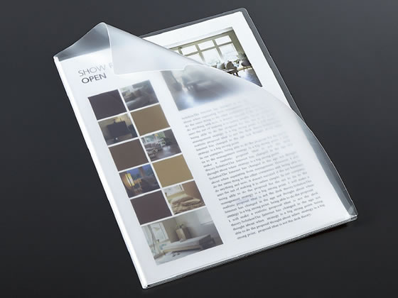 （まとめ）コクヨ クリヤーホルダー（2ポケットエンベロープ）A4 ダークブルー フ-5770DB 1セット（5枚）〔×10セット〕 まとめ）コクヨ クリヤーホルダー（2ポケットエンベロープ）A4 黄緑 フ