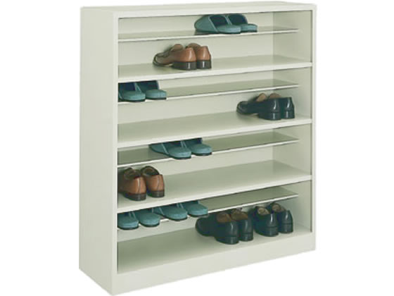 コクヨ SXシリーズ シューズボックス 16人用 4段 中棚付き 通販