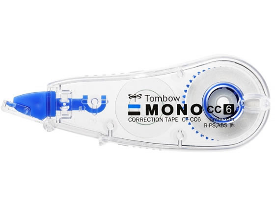 トンボ鉛筆 修正テープ モノ CC6 6mm×6m CT-CC6 通販【フォレストウェイ】